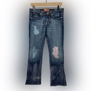 Vintage Miss Vigoss Jeans Women’s 5/6 Bootcut Mid Rise Embroidered Y2K